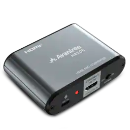 Avantree - HAX06 – HDMI ARC Audio Extractor with Passthrough for TV, Soundbar & Headphones