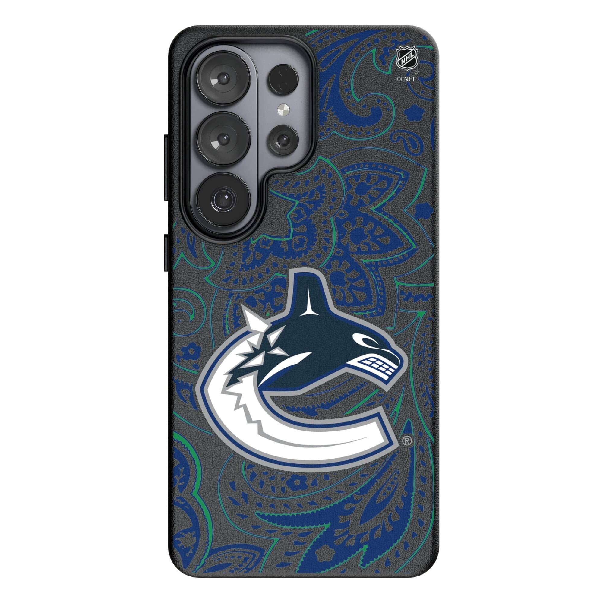 Keyscaper - NHL - Vancouver Canucks Paisley Galaxy Magnetic Bump Case - S26 - Black price history on PriceWatchPro