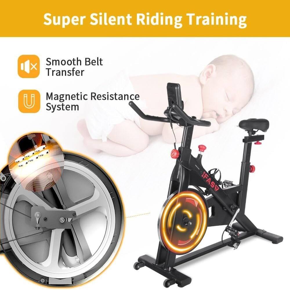 Super Silent Riding Training  
Smooth Belt Transfer  
Magnetic Resistance System  
IFASV