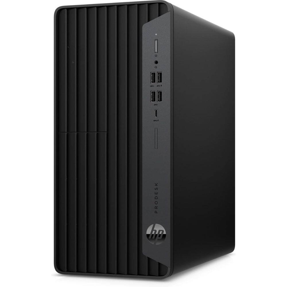 Alt View 1. HP - ProDesk 600 G6 Microtower Intel i5-10500 3.1 GHz 16 GB DDR4 512 GB SSD Intel UHD Graphics 630 Windows 11 Pro Desktop - Black.