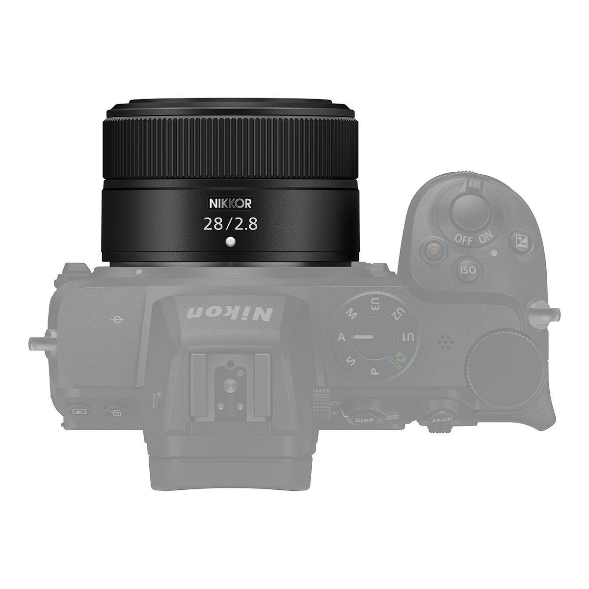 NIKKOR 28 28/2.8  
OFF ON  
ISO  
Nikon  
U3  
M  
U2  
A  
S  
P  
DISP  
AF-ON
