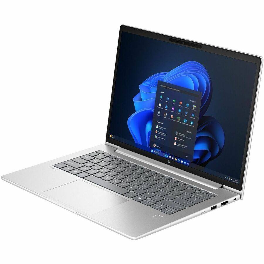 Alt View 1. HP - HP ProBook 4 G1iR 14" Notebook - WUXGA - Intel Core i5 13th Gen i5-1334U - 16 GB - 512 GB SSD - English Keyboard - Pike - Silver.