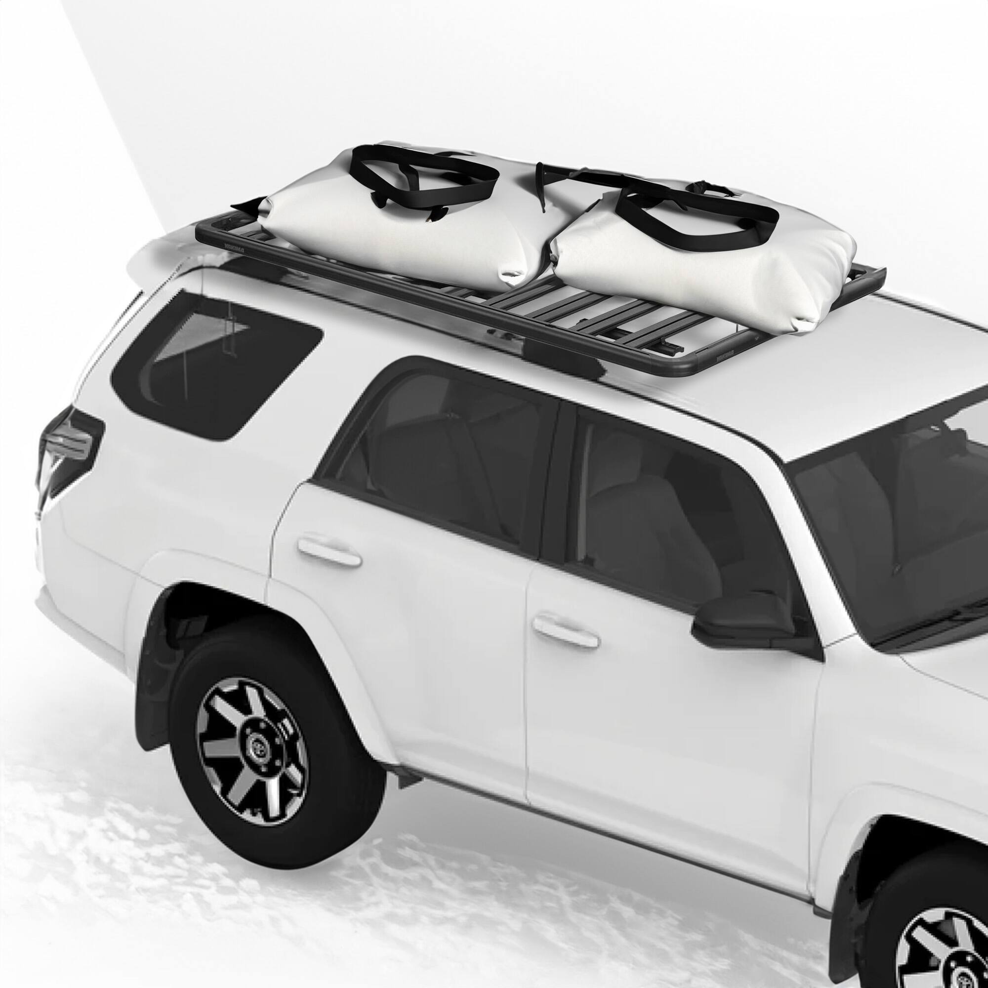 Alt View 8. Yakima - Yakima 60 by 54 Inch LockNLoad 3 Bar System Heavy Duty Roof Rack Platform, Black - Black.