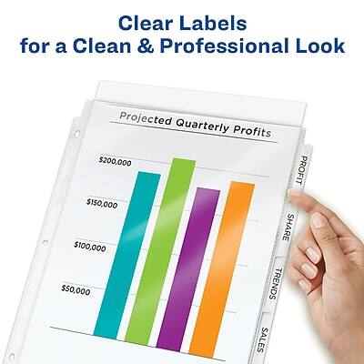 Clear Labels for a Clean & Professional Look

Projected Quarterly Profits

$200,000  
$150,000  
$100,000  
$50,000  

Profit  
Share  
Trends  
Sales