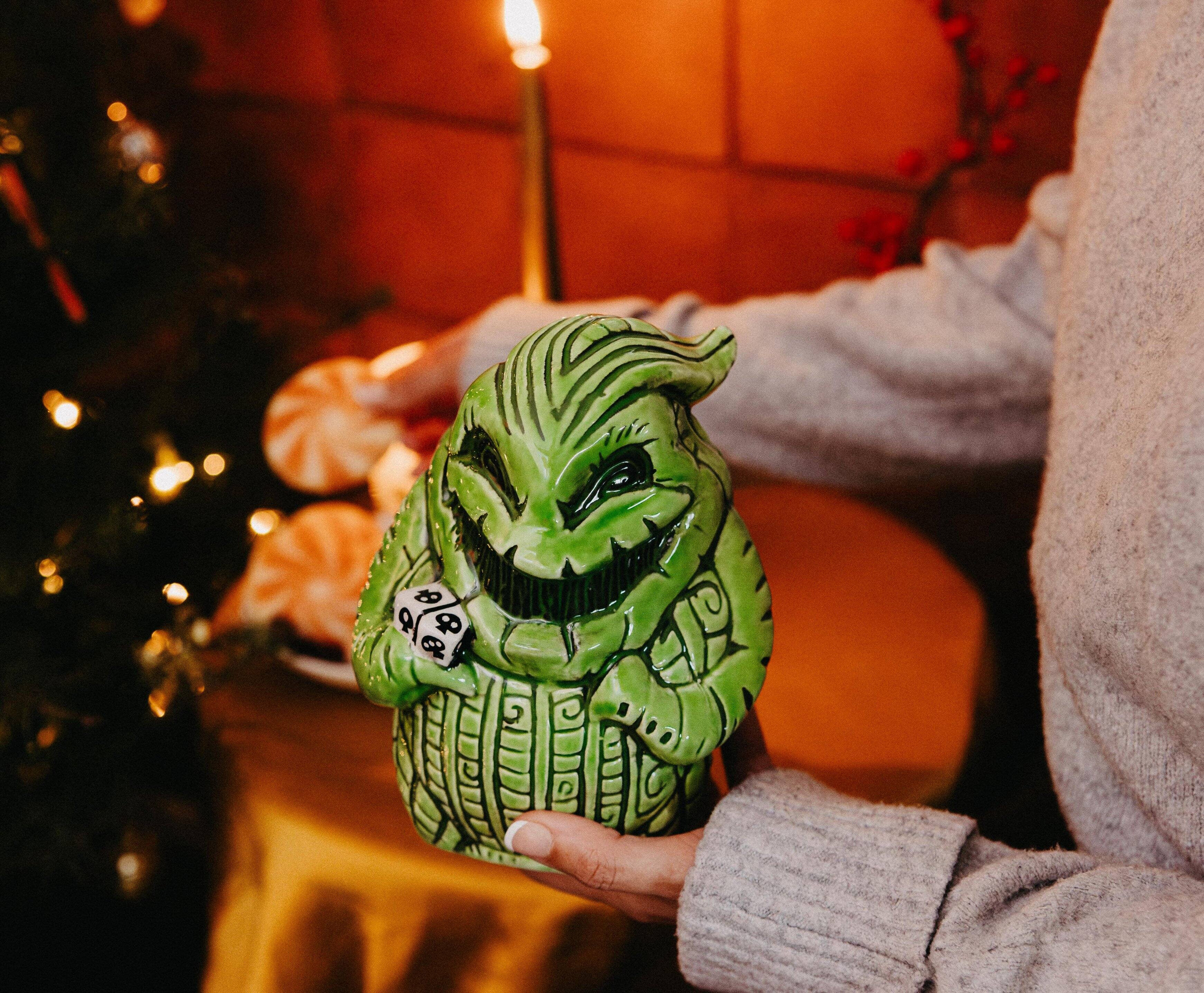 Alt View 4. Disney - Geeki Tikis Disney The Nightmare Before Christmas Oogie Boogie Ceramic Mug - Green.