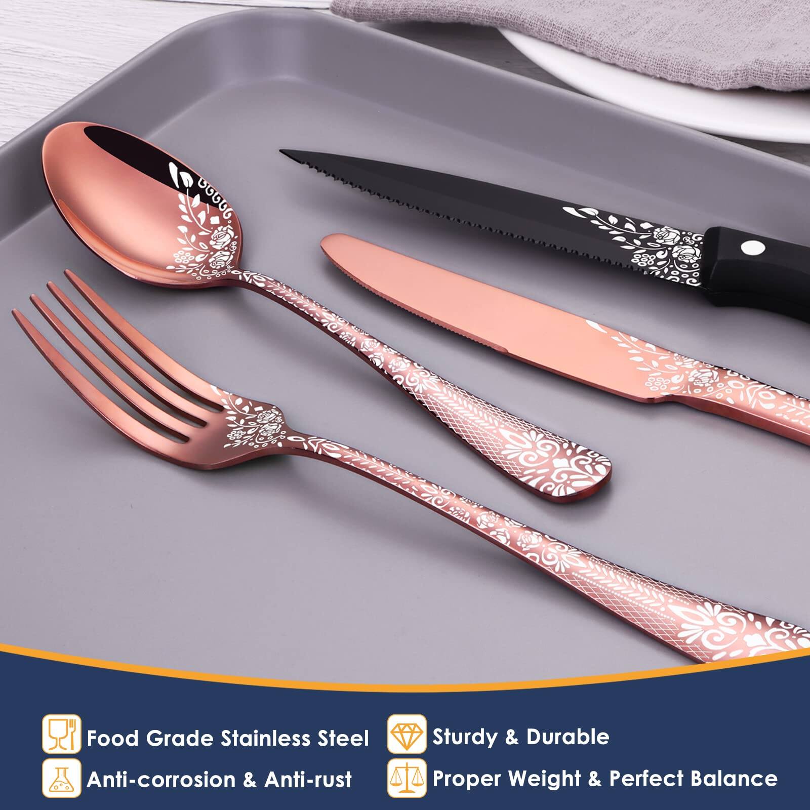 - Food Grade Stainless Steel
- Anti-corrosion & Anti-rust
- Sturdy & Durable
- Proper Weight & Perfect Balance