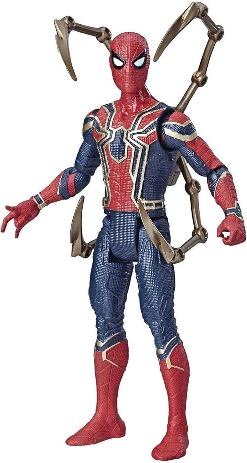 Front. Marvel - Avengers Marvel Iron Spider 6"-Scale Marvel Super Hero Action Figure Toy.