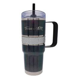 Nordic Company - Texas A&M Aggies 32oz. MyBevi Rhinestone Hollywood Travel Mug - Black