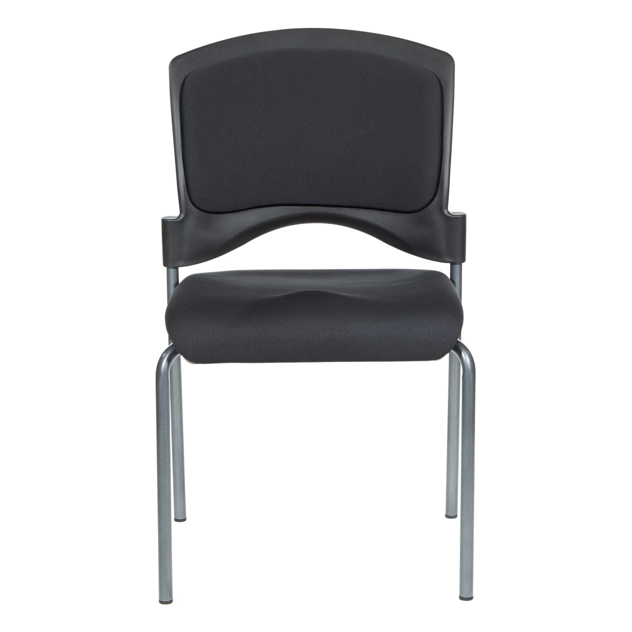 Office Star Products - Upholstered Visitor Chair - Coal