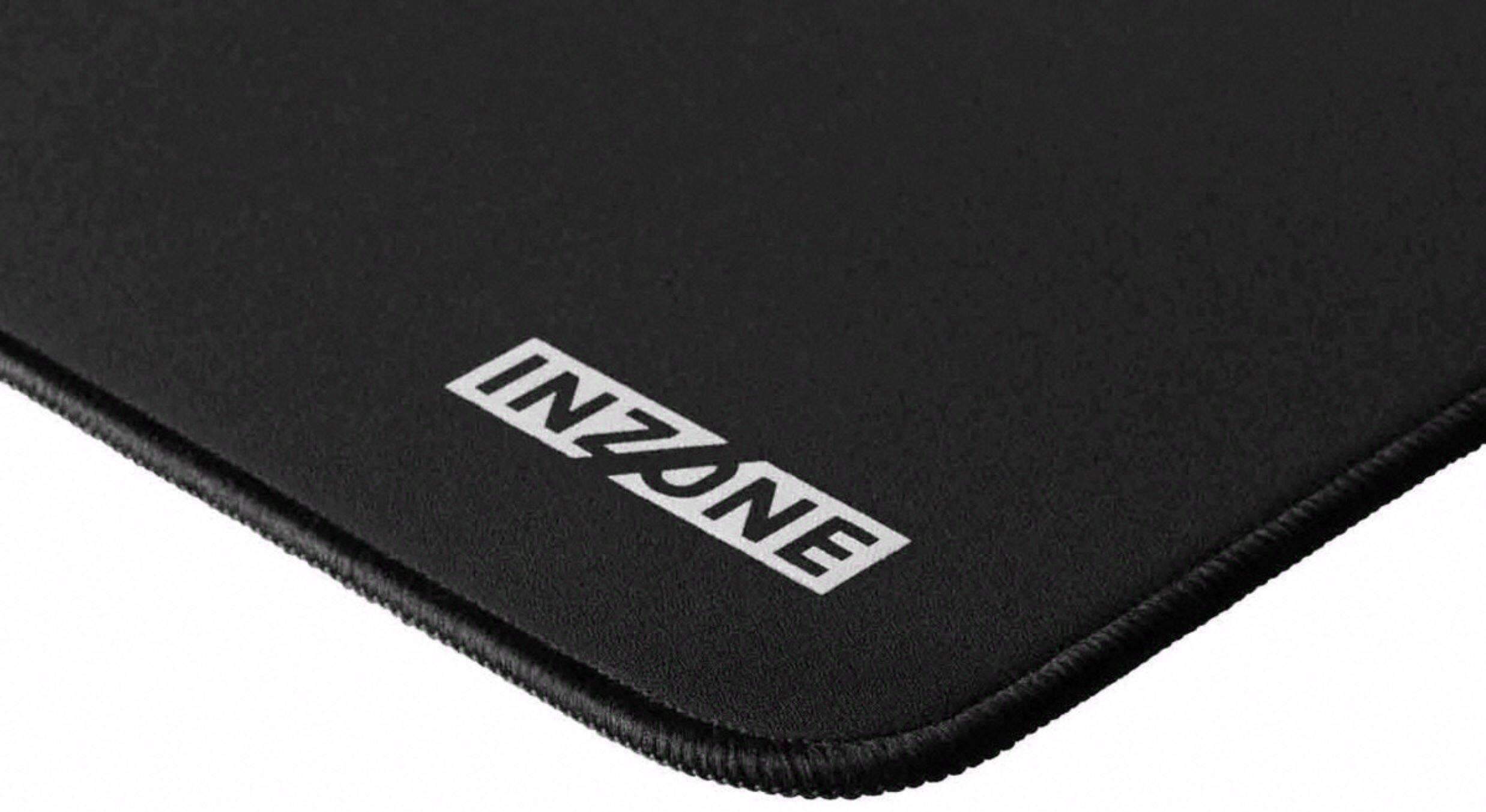 Left. Sony - INZONE Mat-D Speed type Large 4mm Cloth Gaming Mousepad - Black.