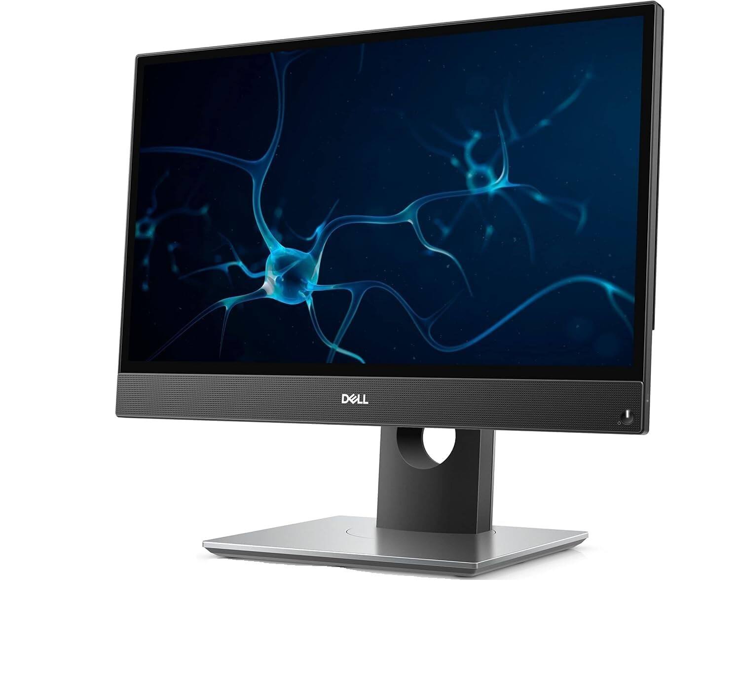 Front. Dell - Dell Optiplex 3280 AIO 21.5" Non-Touch Intel i5-10400T 16GB 256GB SSD Windows 11 Pro - Black.