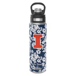 Tervis - Vera Bradley x Illinois Fighting Illini 24oz. Wide Mouth Bottle with Deluxe Lid - Multicolor