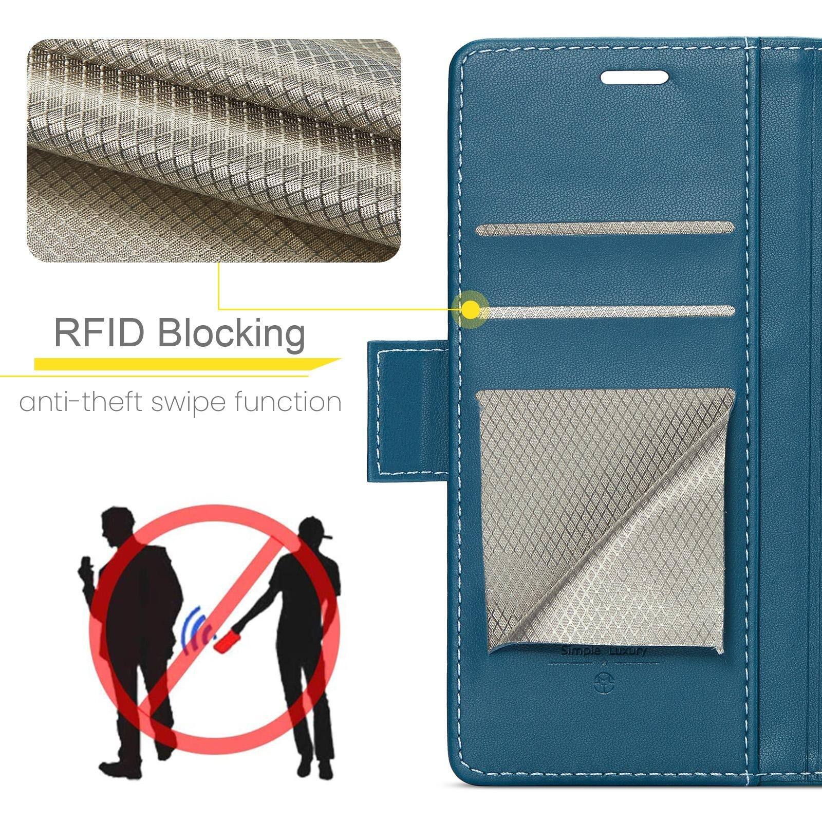 RFID Blocking  
anti-theft swipe function  
Simple LUXURY