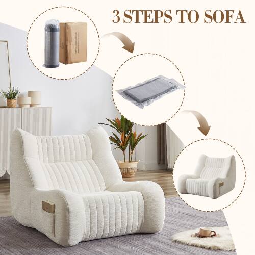 3 STEPS TO SOFA