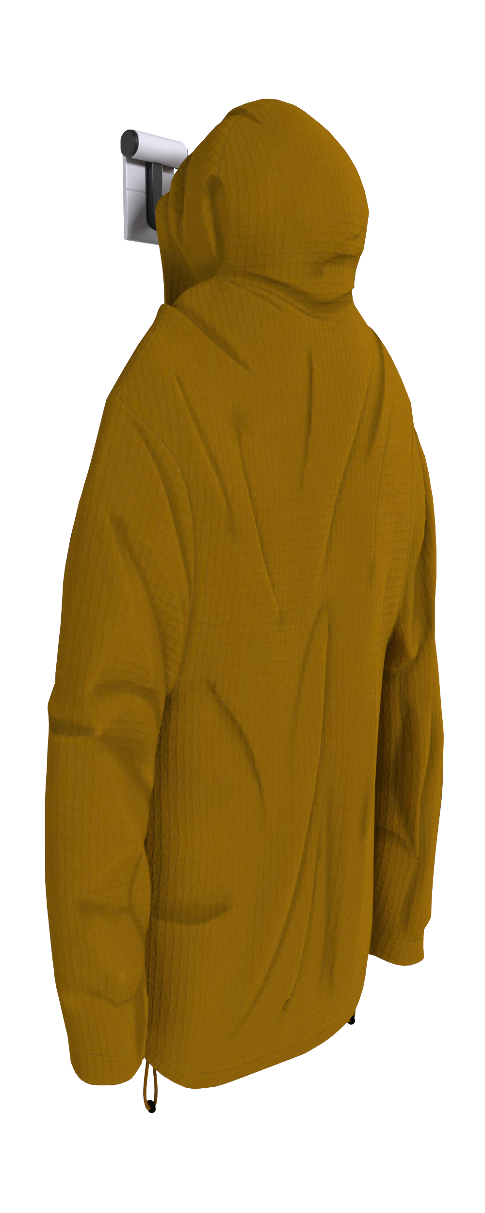 Back. Hang It Simple - Hang It Simple Wall Mounted Universal Storage Hanger - Adjustable, Durable, Versatile 2” WH - Black.