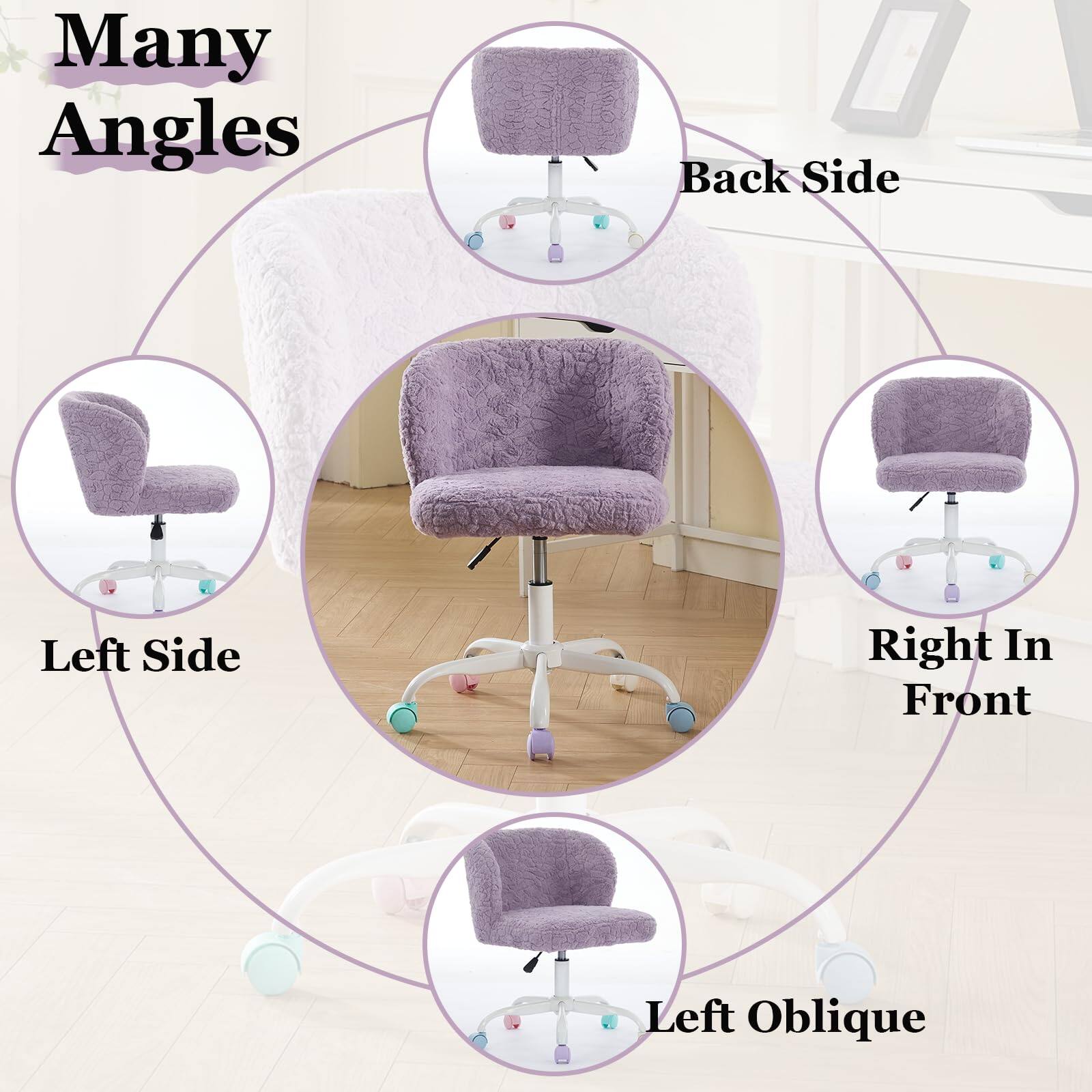 Many Angles

- Back Side
- Left Side
- Right In Front
- Left Oblique