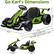 Go Kart's Dimensions
- Width: 29.92"
- Height: 21.06"
- Length (original): 20.87"
- Length (after extension): 24.8"
- Seat height: 8.67"
- Seat width: 11.02"