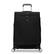 Front. Samsonite - Silhouette 18 28" Expandable Spinner Suitcase - Black.