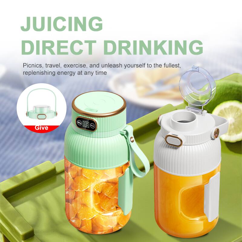 JUICING DIRECT DRINKING

Picnics, travel, exercise, and unleash yourself to the fullest, replenishing energy at any time

Give