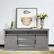 Front. Ihomeadore - 68" TV Stand with Open Storage Shelves and Cabinets Media Console for TVs up to 78" - Gray.