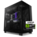 The text on the image reads: "NZXT e AMD2 GEFORCE NVIDIA RTX Powering Advanced AI."