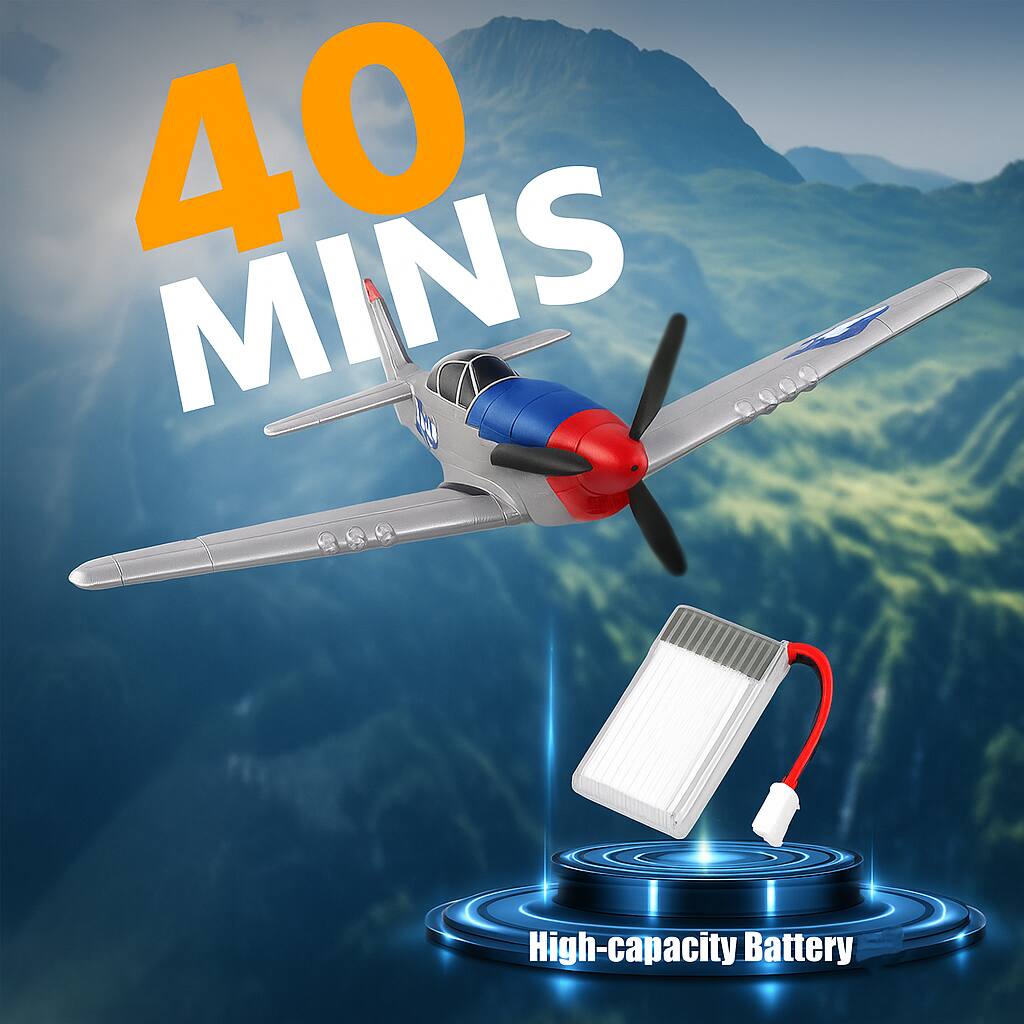 40 MINS  
ABORT High-capacity Battery
