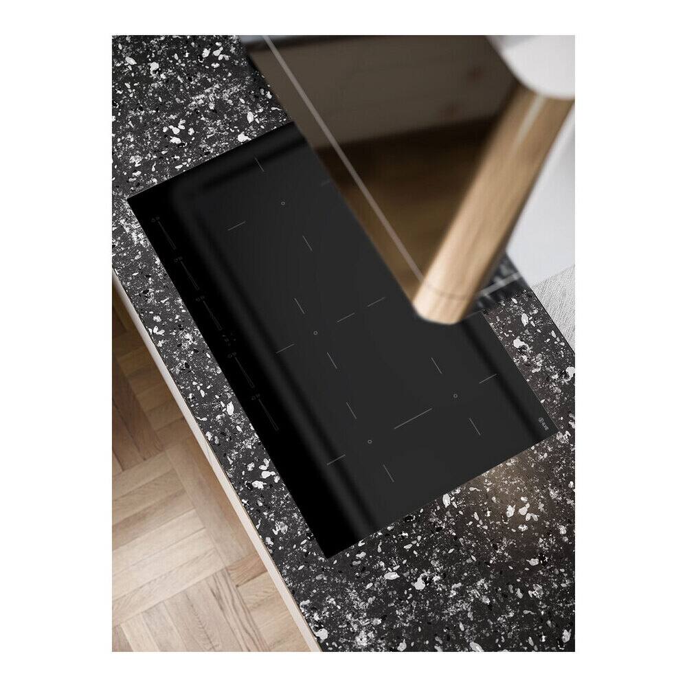 Alt View 7. ILVE - ILVE Professional Plus II 36 inch Built-In Induction Cooktop with 5 Element Zones (Glossy Black) - Glossy Black.