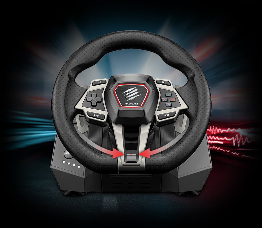 Mad Catz M.2.X. PRO Force Feedback Racing Wheel Multi platform
