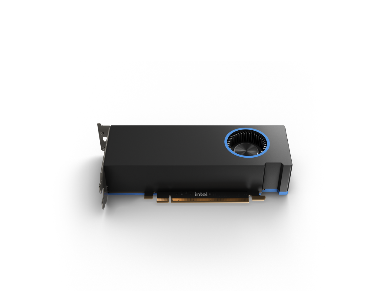 Alt View 9. Intel - Intel Arc Pro B50 16GB 128-bit GDDR6 PCI Express 5.0 x8 AI and RT Workstation SFF Graphics Card.