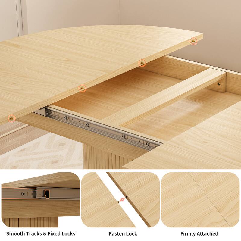 Smooth Tracks & Fixed Locks  
Fasten Lock  
Firmly Attached