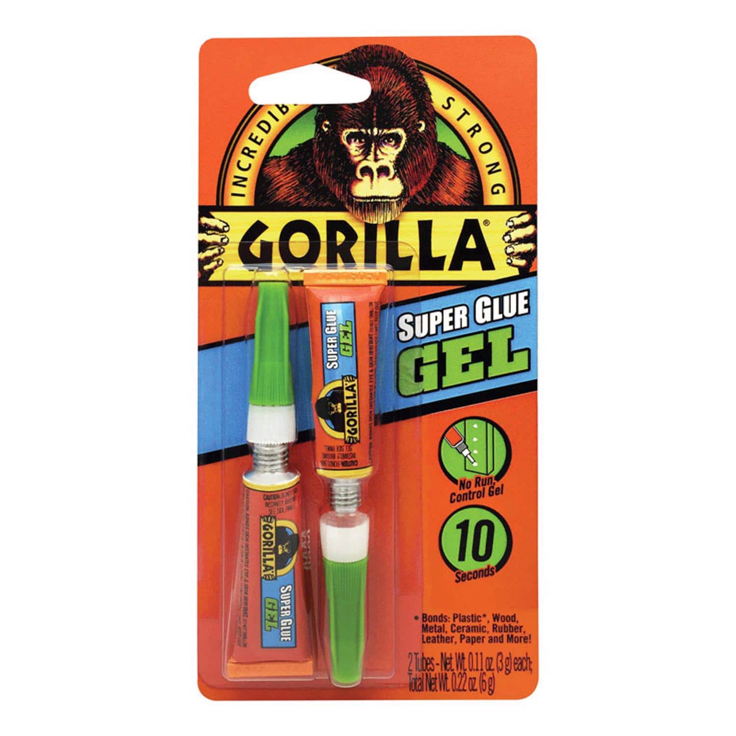 Gorilla - High Strength Glue Clear Super Glue 0.11 oz