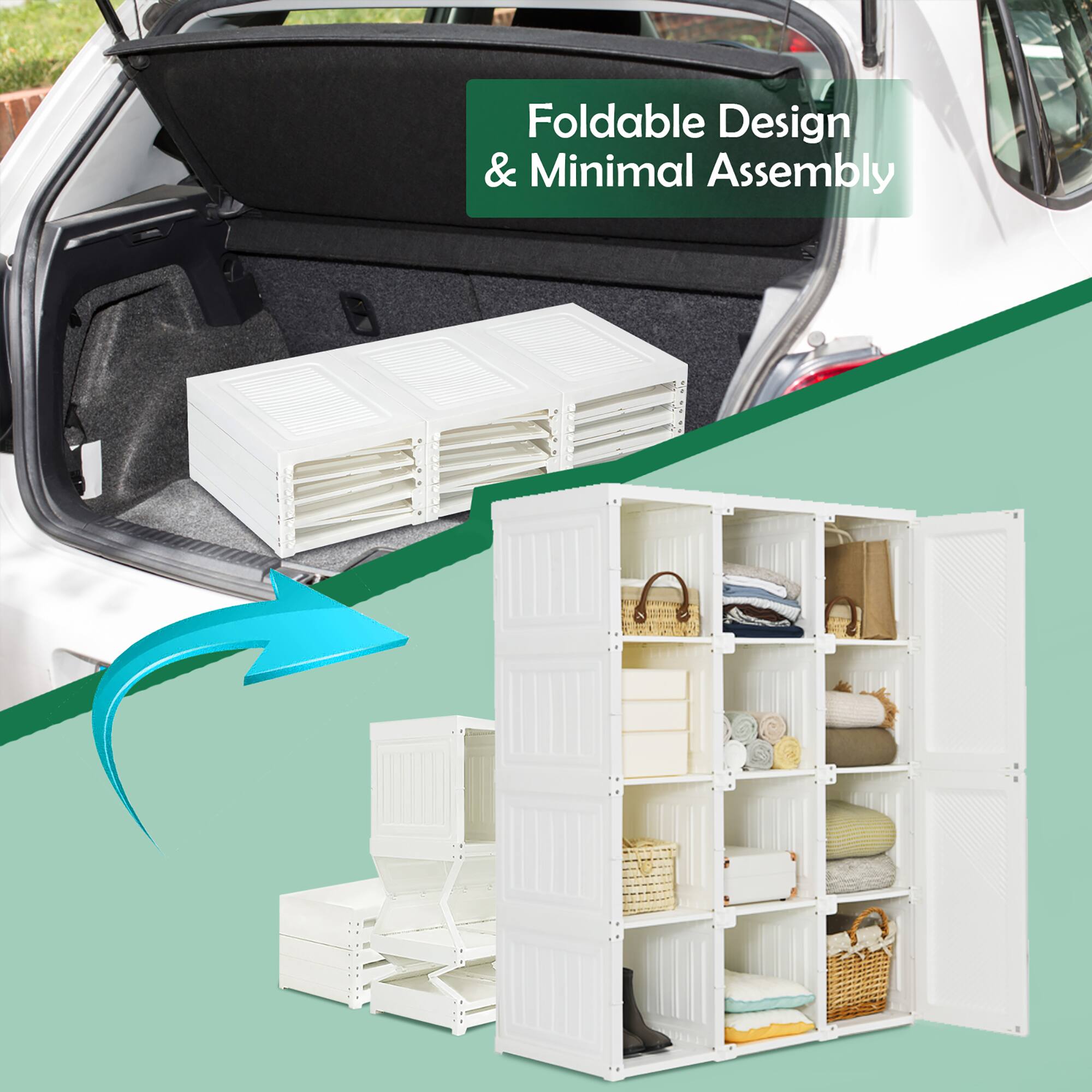 Foldable Design & Minimal Assembly