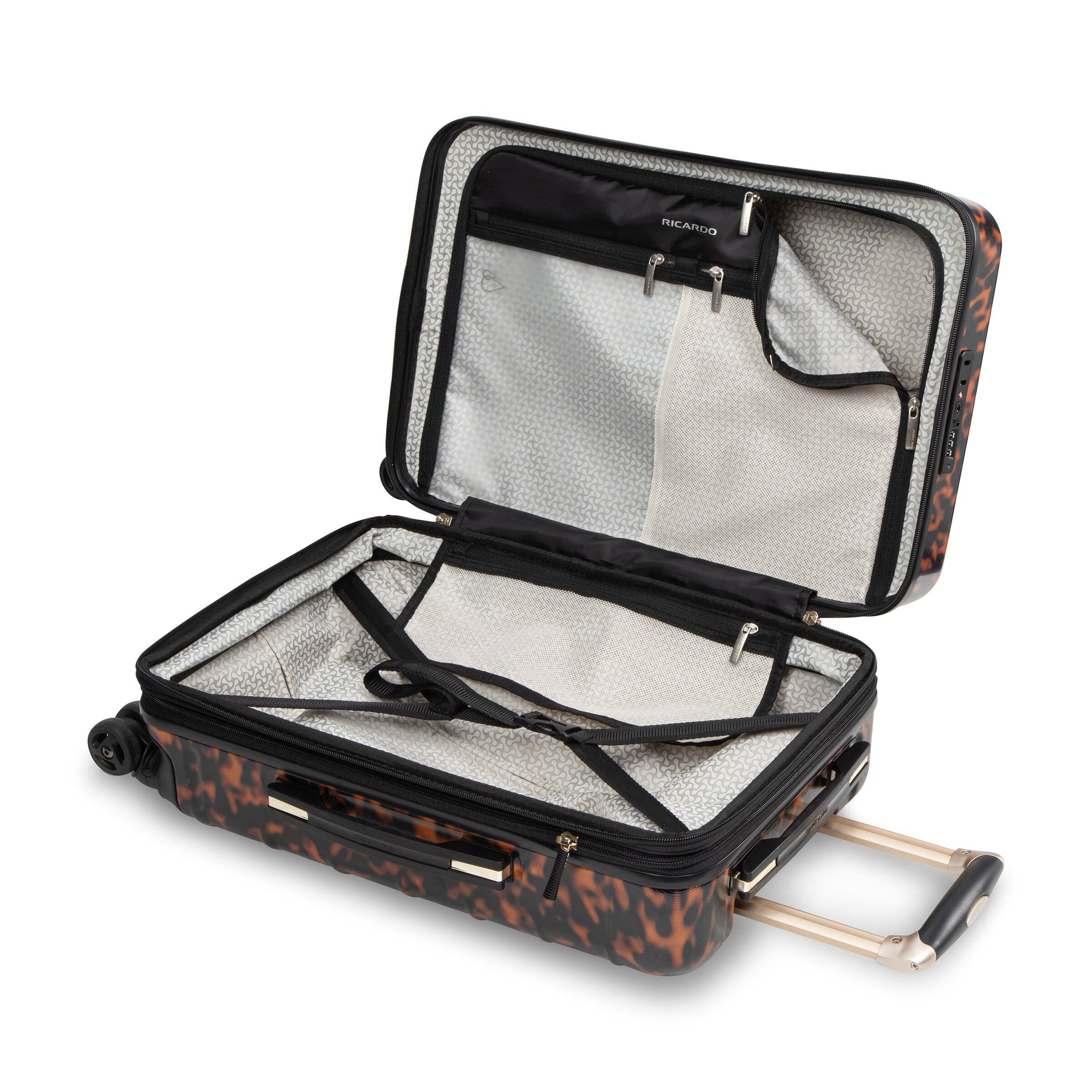 Ricardo Beverly Hills Cambria Hardside Carry On Tortoise 140-20