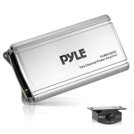 Pyle - PyleUsa 2 Channel Weather Resistant Audio - Gray