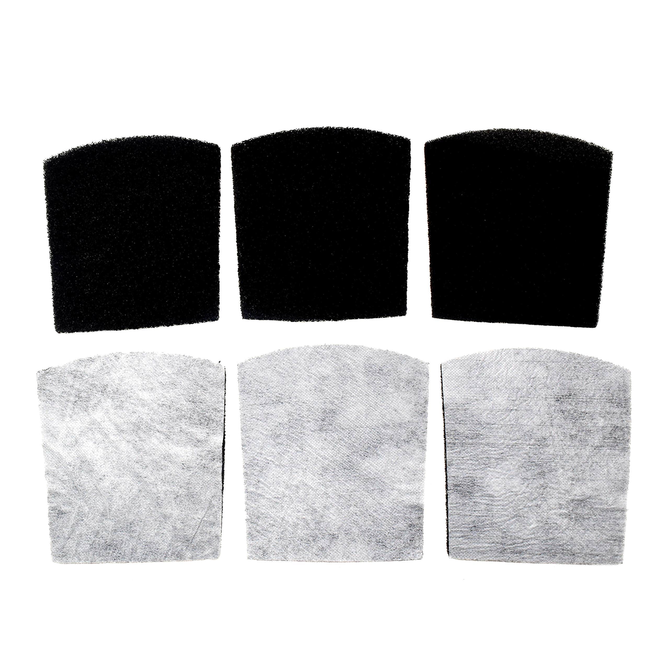 HQRP - 6-Pack Carbon Pre-Filter Pads for Hamilton Beach TrueAir 04530GM 04531GM 04532GM