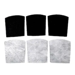 HQRP - 6-Pack Carbon Pre-Filter Pads for Hamilton Beach TrueAir 04530GM 04531GM 04532GM