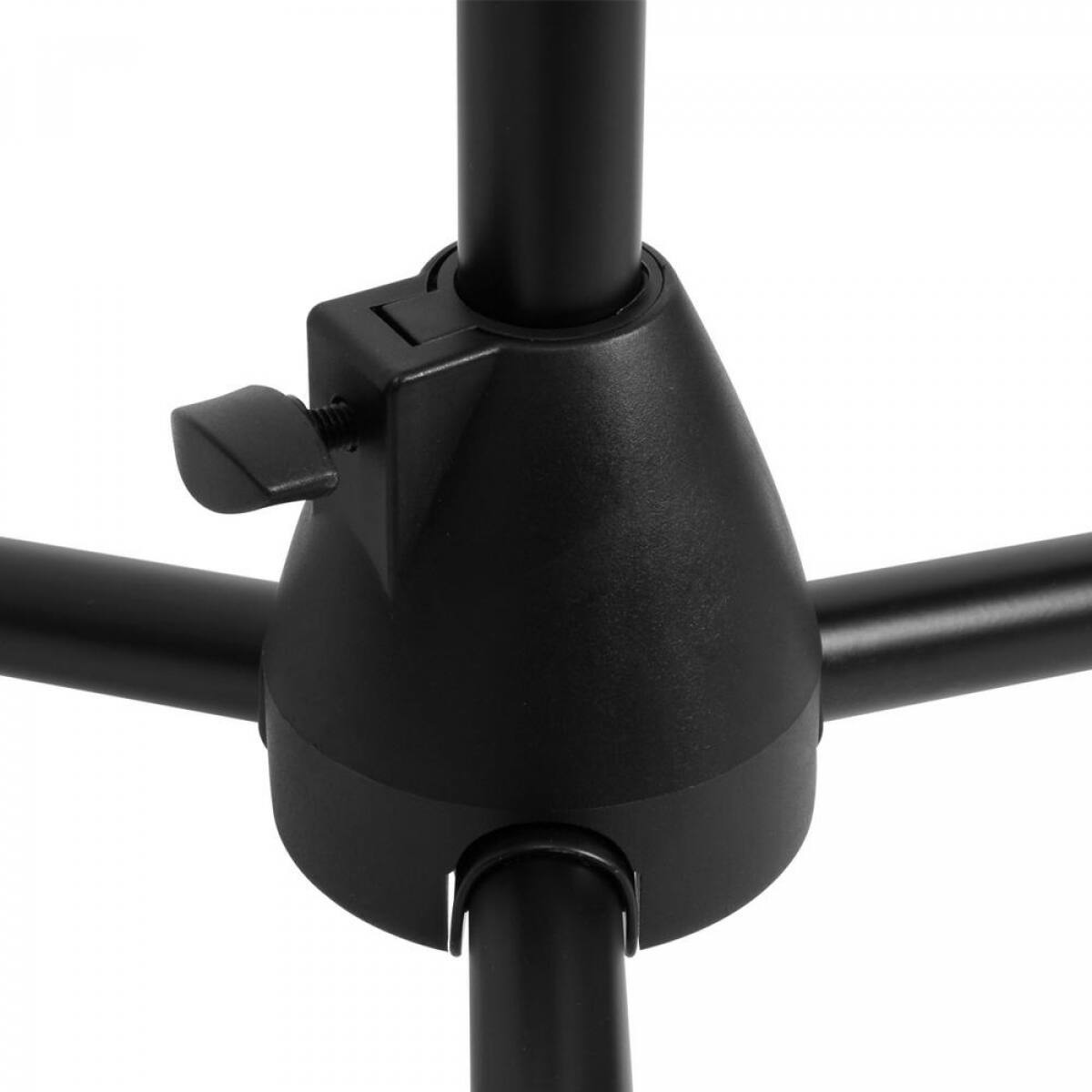 Alt View 4. On Stage Stands - On-Stage MS7701B Euro-Boom Microphone Stand, Black - black.