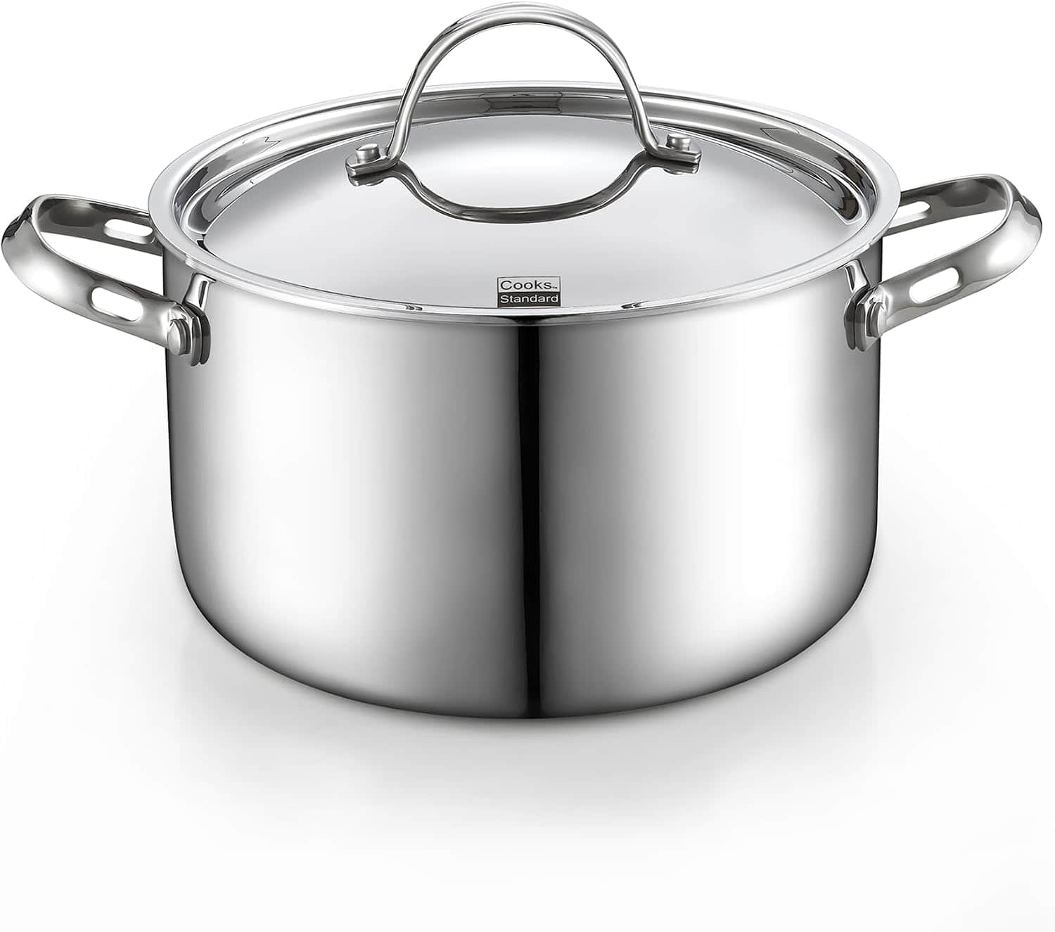 Cooks Standard - Multi-Ply Clad Stock Pot,4 Quart - Stainless Steel