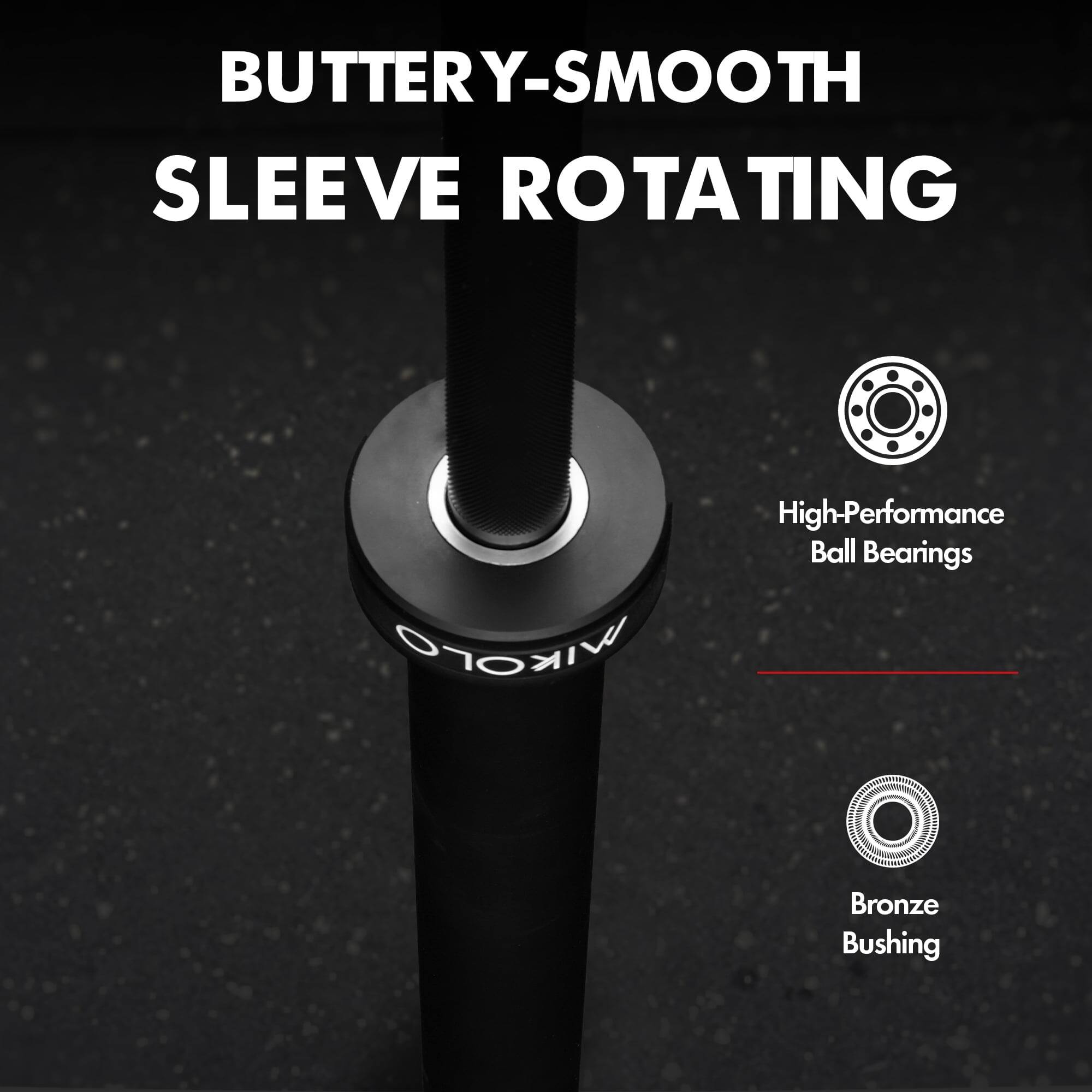 BUTTERY-SMOOTH SLEEVE ROTATING

High-Performance Ball Bearings

Bronze Bushing