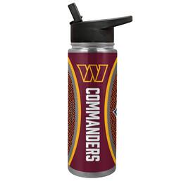 Great American Products - Washington Commanders 24oz. Jr. Thirst Game Ball Hydration Bottle - Brown