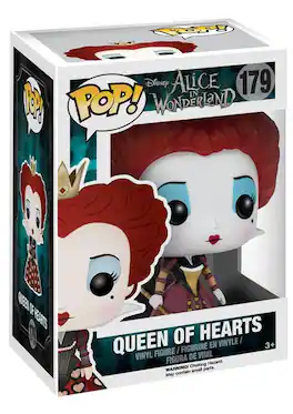Disney - Alice in Wonderland Movie Funko POP Vinyl Figure: Queen Of Hearts - Red
