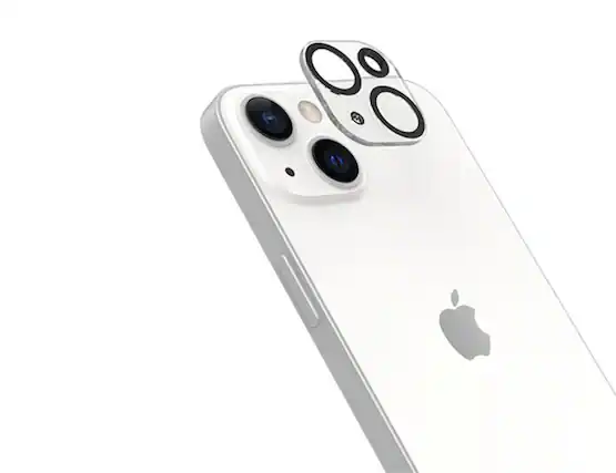 Front. DuraGlass - DuraGlass Camera Screen Protector for iPhone 13 - Clear.