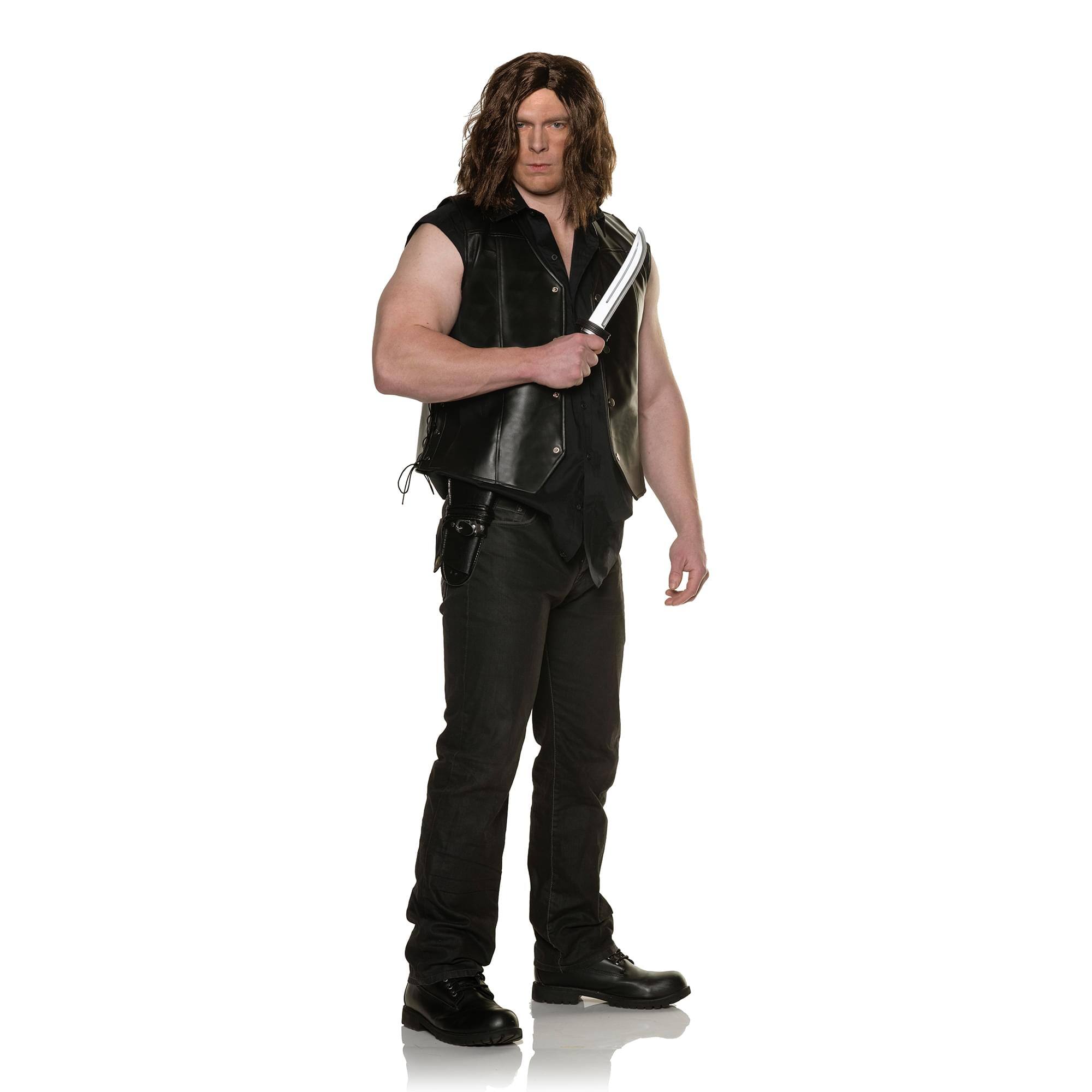 Underwraps - The Walking Dead Daryl Dixon Adult Costume Biker Vest | XXL - Black price history on PriceWatchPro