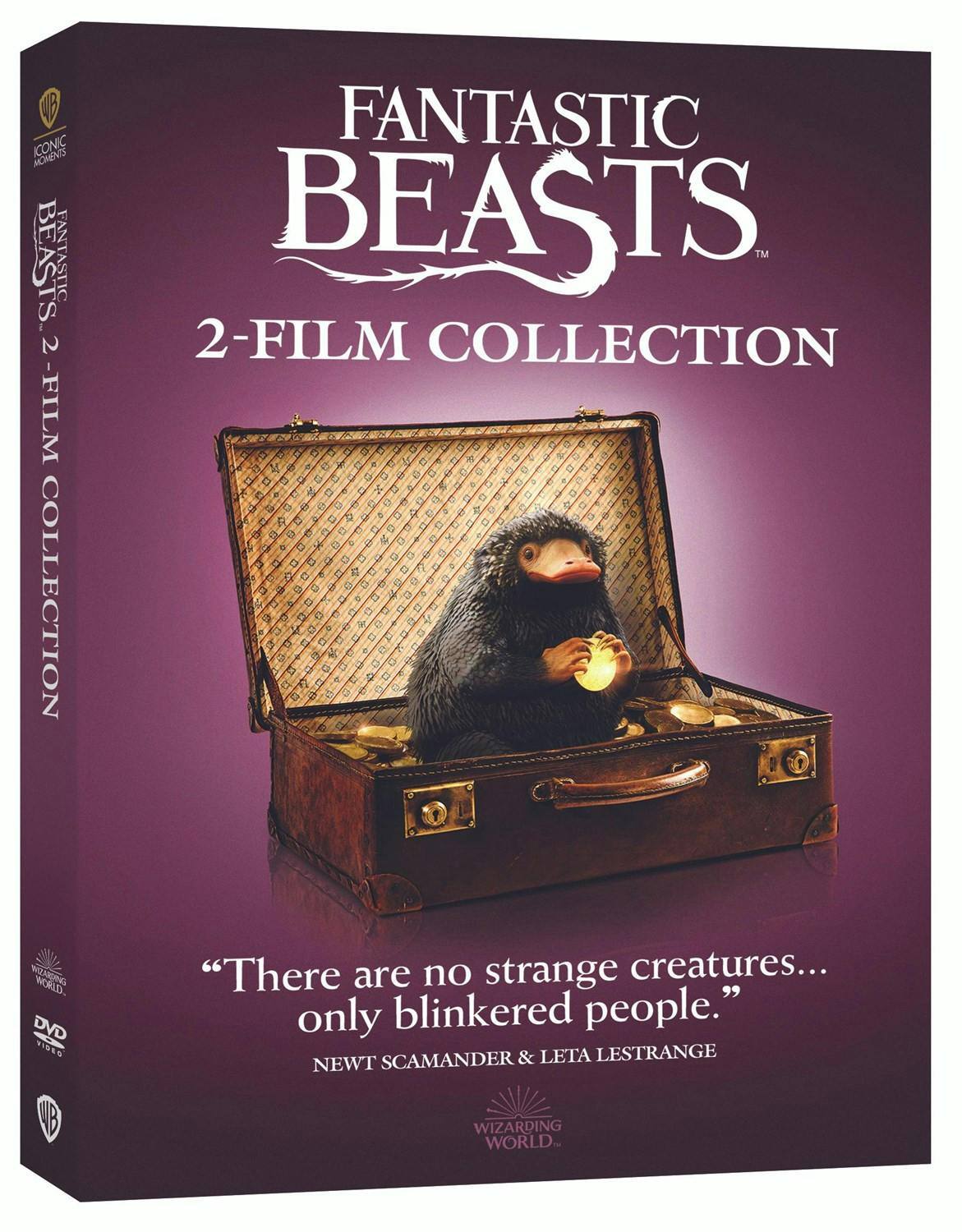 Angle. Fantastic Beasts: 2-film Collection (Iconic Moments LL) (DVD New Box Art) [DVD].