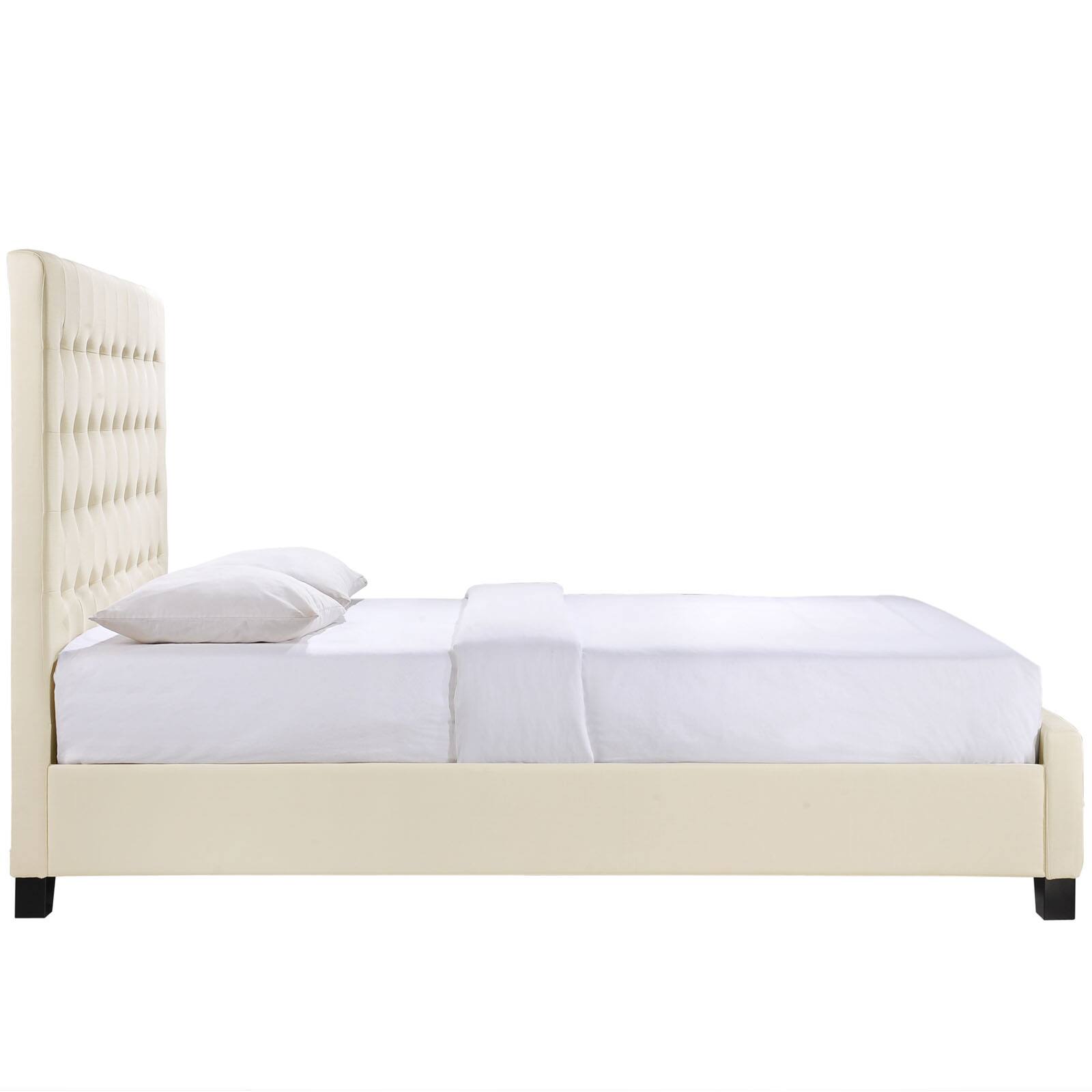 Alt View 2. Modway - Gwen Twin Bed Frame - Brown.