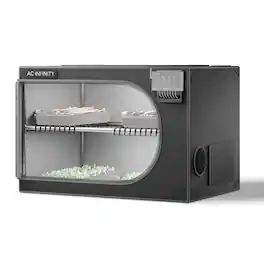 AC Infinity - CLOUDLAB Advance Propagation Grow Tent, Support Bars and Shelf Racks 24" x 24" x 36"