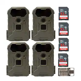 Stealth Cam - Wildview 12 Megapixel Infrared Trail Camera Bundle (4-Pack)