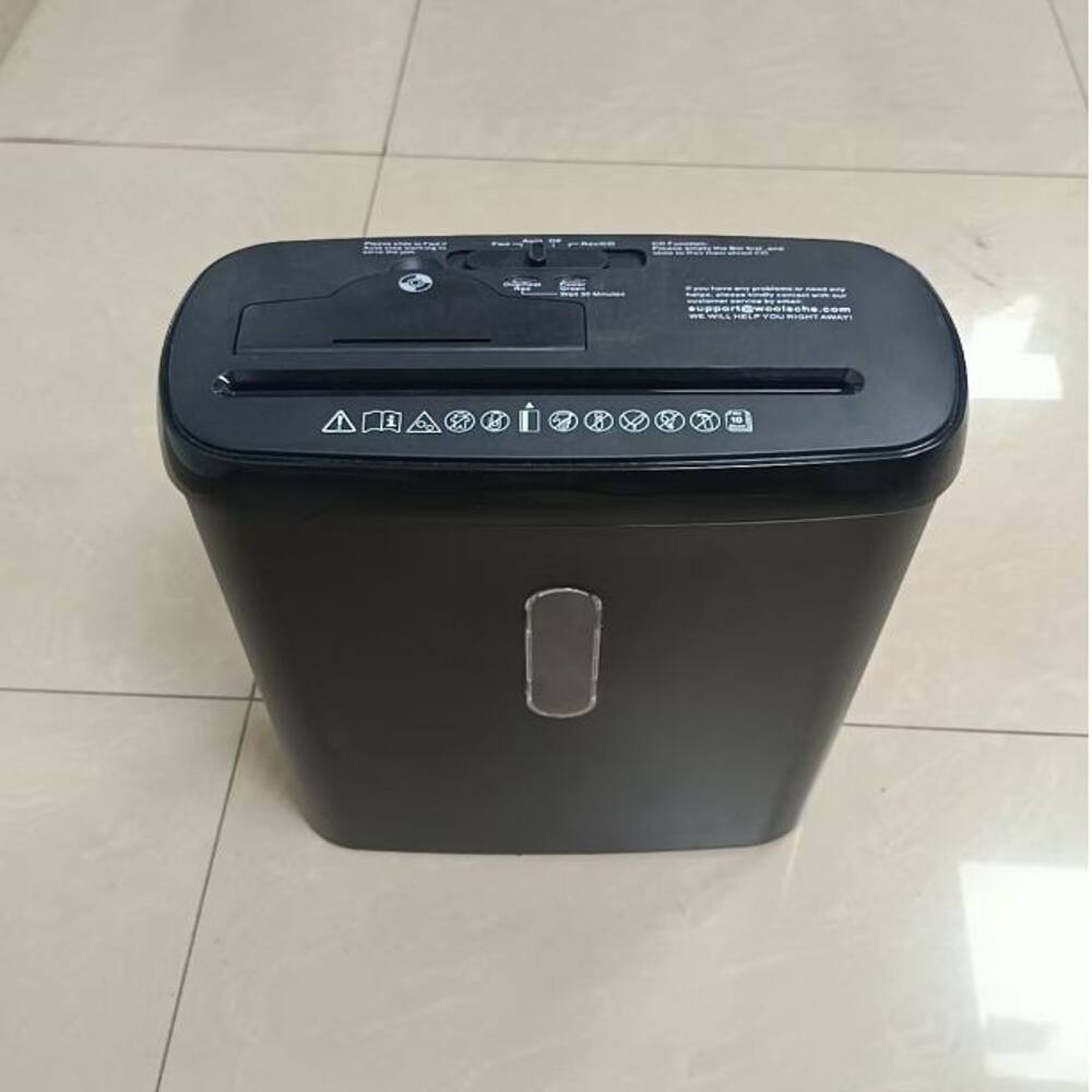Alt View 4. Loheer - Loheer 10 Sheet Strip Cut Paper Shredder for Home Office Use Quiet Credit Card Shredder.