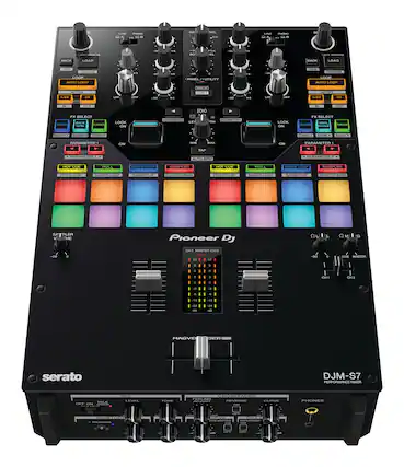 - BACK
- LOAD
- VIEW
- PREV/PLAY
- AUTO LOOP
- 1/2X
- 1X
- 2X
- ACTIVE
- IN
- OUT
- FX SELECT
- REVERB
- VIBRATO
- FILTER
- BANK A
- BANK B
- PARAMETER 1
- PARAMETER 2
- PARAMETER 3
- LOCK
- ON
- HOT CUE
- PITCH PLAY
- ROLL
- SLICER LOOP
- SAVED LOOP
- SAVED FLIP
- SAMPLER
- STRETCH BANK
- LINE
- PHONO
- MA
- UTILITY
- EQ
- LEVEL
- PAN
- FX
- PARAMETER
- AUTO
- MIN
- MAX
- BPM
- CH1
- CH2
- CH3
- CH4
- CH5
- CH6
- CH7
- CH8
- CH9
- CH10
- CH11
- CH12
- CH13
- CH14
- CH15