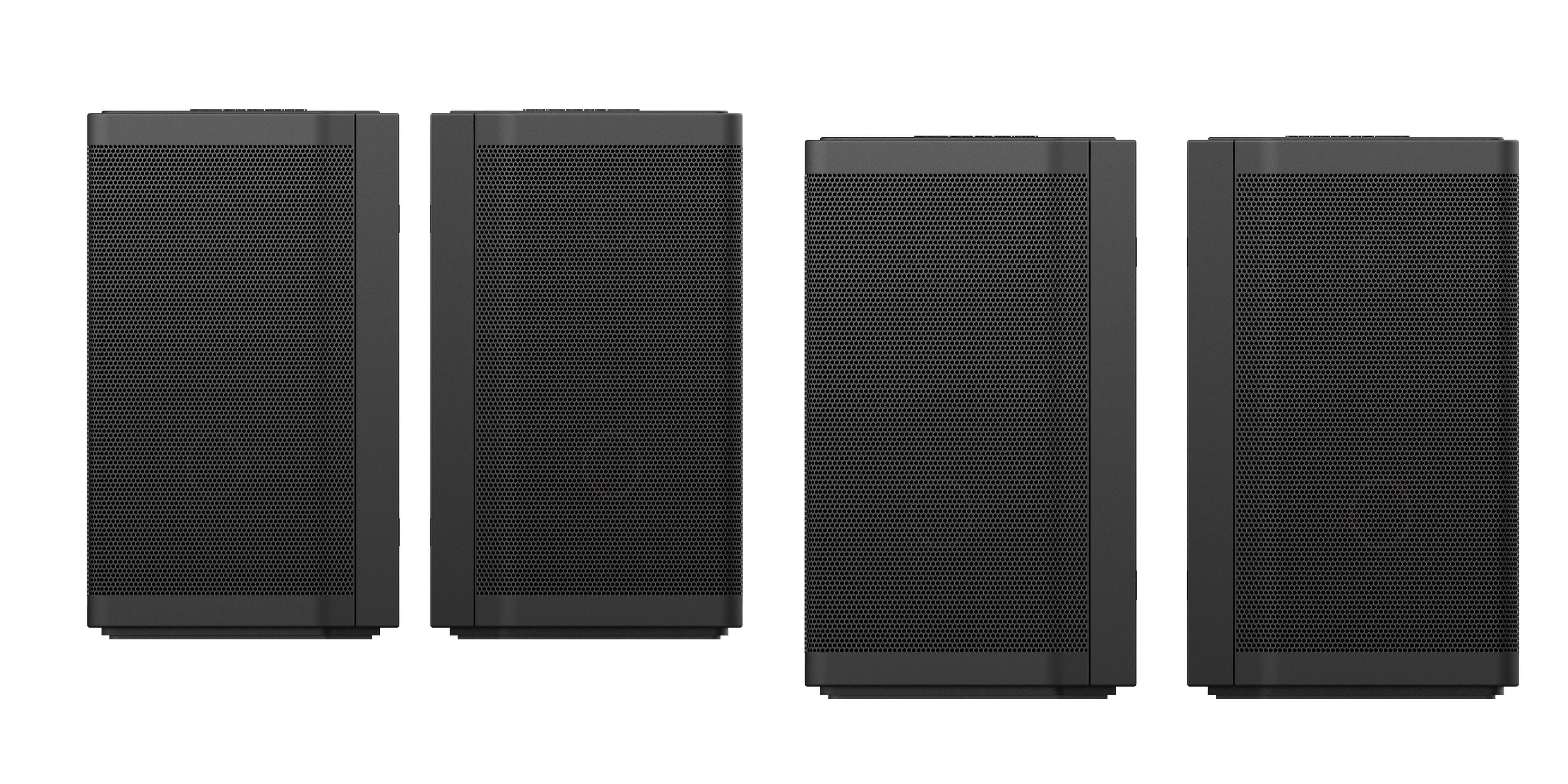 Alt View 13. Nakamichi - Shockwafe 9.2.4Ch 1300W Soundbar System with Dual 10” Wireless Subwoofers, Dolby Atmos, eARC and SSE MAX - Black.